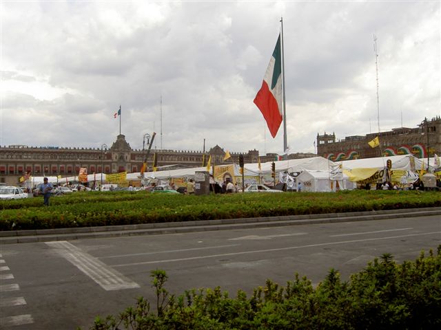 Demonstrations in Mexico City